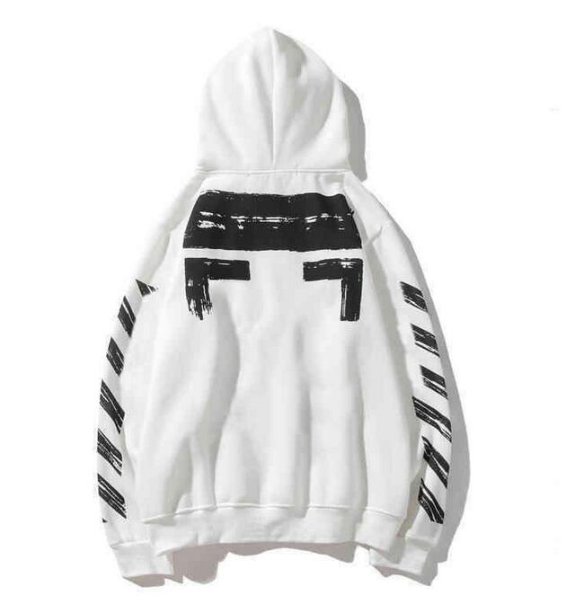 

Classic Loose Offs Mens Sweatshirts High Quality Fashion Brand Hoodie Designers Luxury Pullover Back Oil Paint Arrow x Men Women t Shirt N55J, Cuser