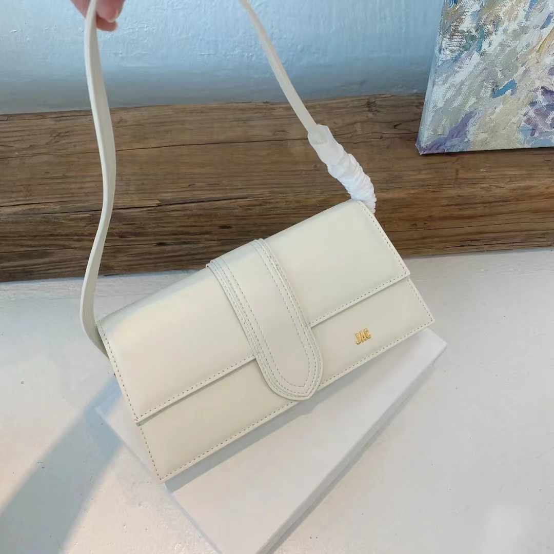 

Classic jacquems Le Bambino Luxurys Designers womens mens clutch Shoulder Bag baguette Leather envelope totes fashion pochette Crossbody Bags Wallet handbags, Carton