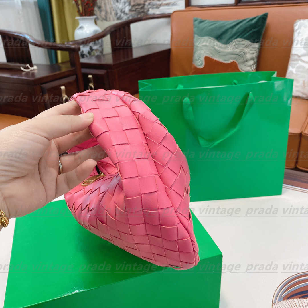 

Luxury Designer Shoulder Bags womens handbags large woven clutch tote Genuine leathe wallet men fashion Crossbody bag TEEN JODIE fam, Green