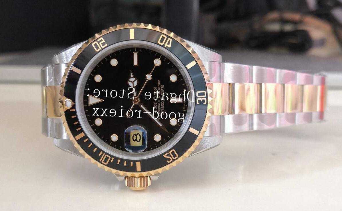 

Watches Men's Vintage Watch Bp Factory Asia Movement Mechanical Bpf Antique 16600 Alloy Bezel 16613 50th Anniversary 16710 Sea Gold