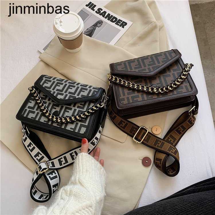 

Tote Bag Factory Wholesale and Retail Women's Spring Winter 2023 Popular New Korean Style Fashion One Shoulder Small Square Broadb Msenger, Black