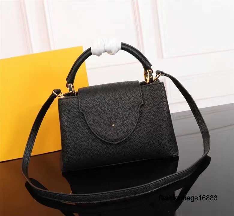 

Quality Capucines Fashion Women Shoulder Bags Chain Messenger Bag Leather Handbags Shell Wallet Purse Ladies Cosmetic Crossbody Tote 2023, Red