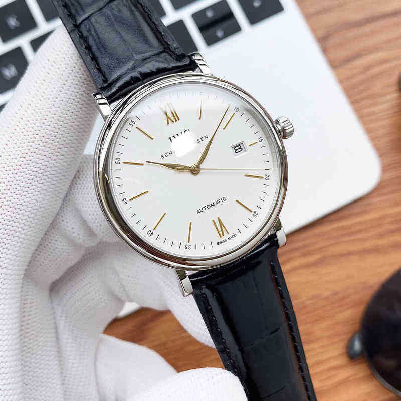 

V4s4 Watch Men's Leather Fashion Is Suitable for Large Pilot Watches with Business Berto Fino Portuguese Rauh