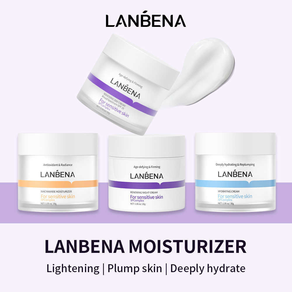 

LANBENA Face Anti-Wrinkle Cream Facial Whitening Anti Aging Moisturizing Nourish Dark Spot Remover Cream Rejuvenating Skin Care