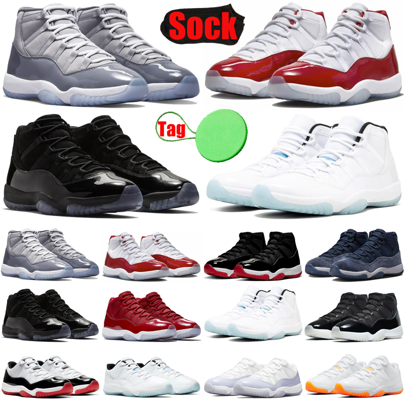

Cool Grey Cherry 11 11s basketball shoes jumpman men women Pure Violet Midnight Navy Bright Citrus bred Legend Gamma Blue mens trainers sports sneakers fashion, #27 legend blue low