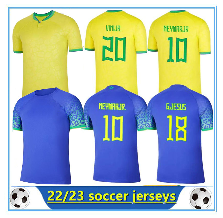 

23 soccer jersey Camiseta de futbol BRUNO G. 2022 World Cup BRAZILS RAPHINHA COUTINHO football shirt JESUS 20 VINI JR. PELE CASEMIRO brasil maillots Women kids Kit Men, 22/23 home+patch