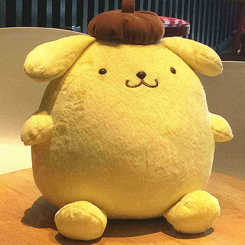 

2021 New Anime Games Original Pom Purin Cuddle Soft Kawaii Pillow Dolls Gift For ldren Baby ldren J220729
