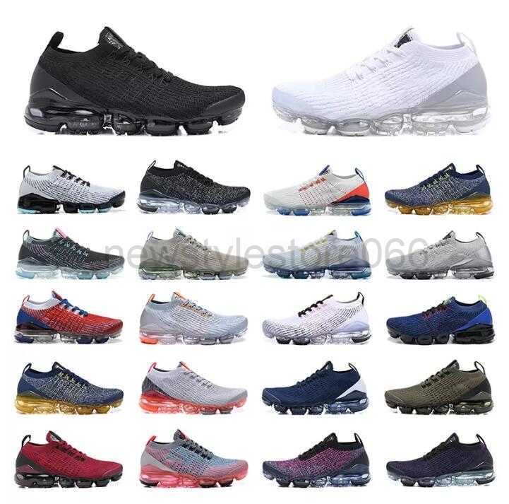 

Running Shoes Womens Trainers Sports Sneakers Knit Triple Black White tn Volt South Beach Blue Fury Mens Jogging Size 36-45 Fly 2.0 3.0, 29