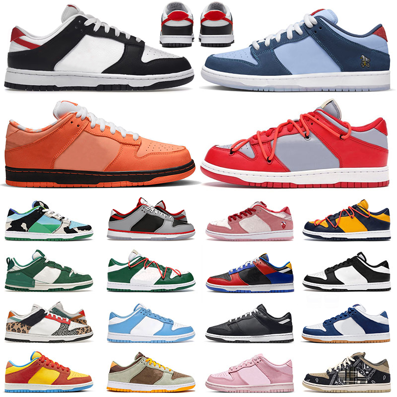 Designer Low Basketball Shoes For Men Women Dodgers Why So Sad Red Panda Orange Lobster Disrupt 2 Chunky Clark Atlanta University Sneakers Traine-image-796059742