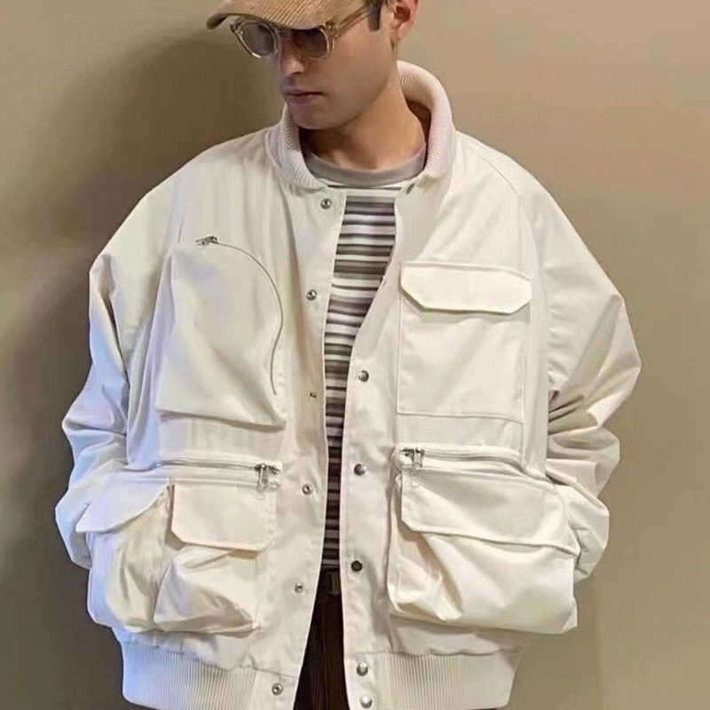 

22ss Mens Designer Jacket North Outdoor Sportswear Nylon Waterproof Windbreaker Men Women Multifunctional Functional Jackets, Milky white