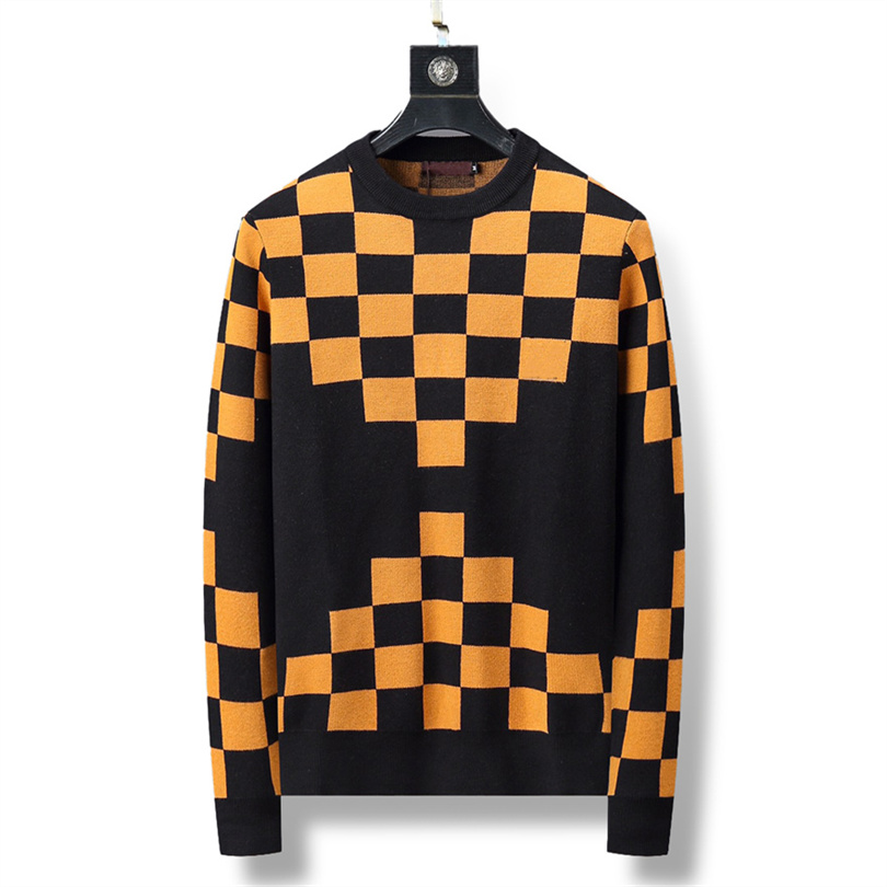 2022 Top Pullovers Europe America mens Sweater Sweatshirts Fashion brand British Style Casual designer Knit jumper Crew neck sweater Pure cotton