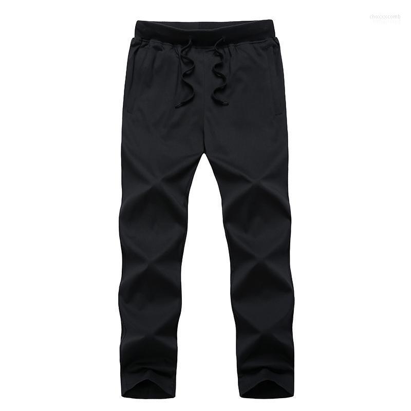 

Men's Pants Men's Casual Men Summer Sportswear Tracksuit Bottoms Thin Sweatpants Male Trousers Breathable Jogger Track Plus Size 9XL, Black