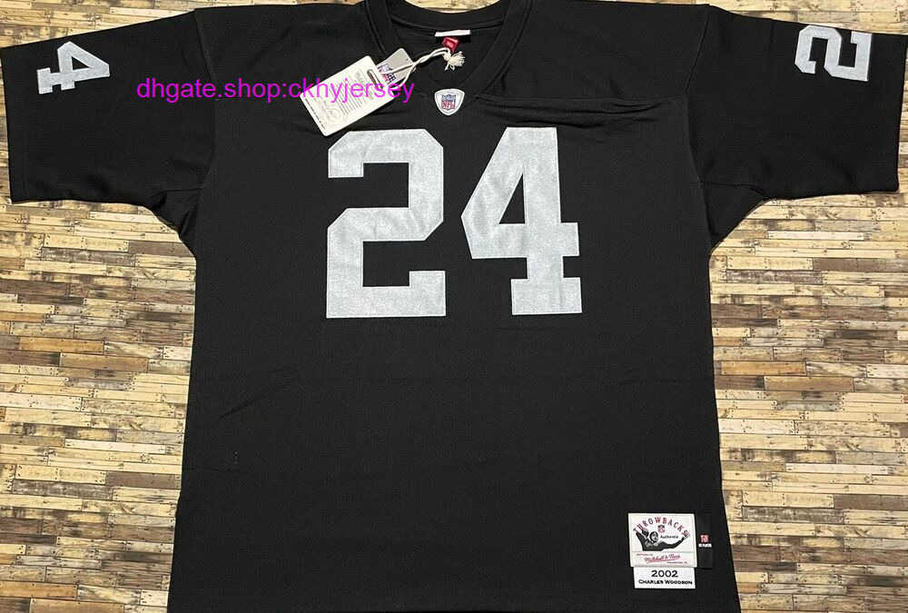 

New Authentic Mitchell Cheap & Ness Charles Woodson Football Jersey Mens Kids Stitched Throwback Jerseys, Same as picture