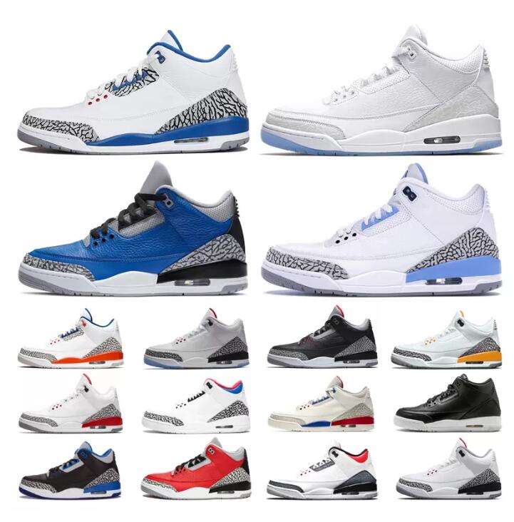 

Jumpman Racer Blue 3 3S high Basketball Shoes Mens Cool Grey A Ma Maniere UNC Fragment Knicks SEOUL Court Purple Denim Red Black Cement Trainer Sneakers 40-46, Please contact us