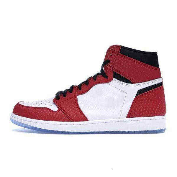 

Shoes Men Women Jumpman 1 1s High Origin Story Sneakers Original, 555088-602
