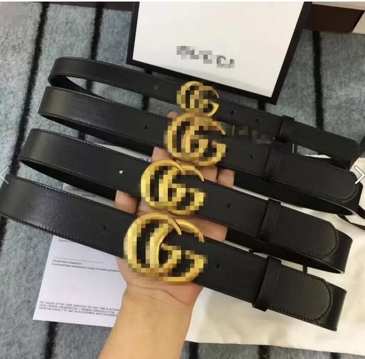 

Mens Designer Belt Men Great Quality Luxury Genuine Leather Fashion Belts Woman Womens Belt Black Double G Smooth Buckle Waistband