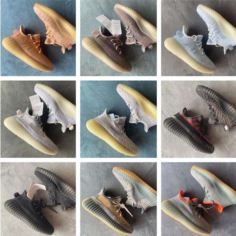 

Yezzzy Yezzzys Kids Shoes Mono Ice Clay Mist Israfi Carbon Yecheil Infant Running Sneaker V2 Cloud White Desert Sage Tail Light Triple Black Static Re ysv