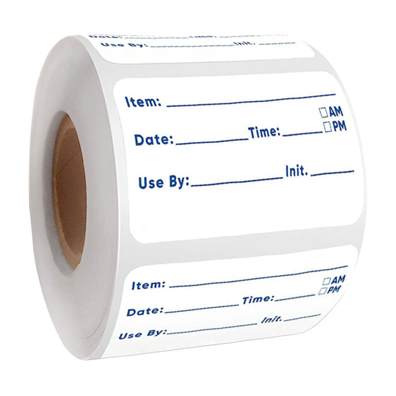 

Food Labels for Containers Date Stickers Storage Removable Freezer Canning Label 1223175