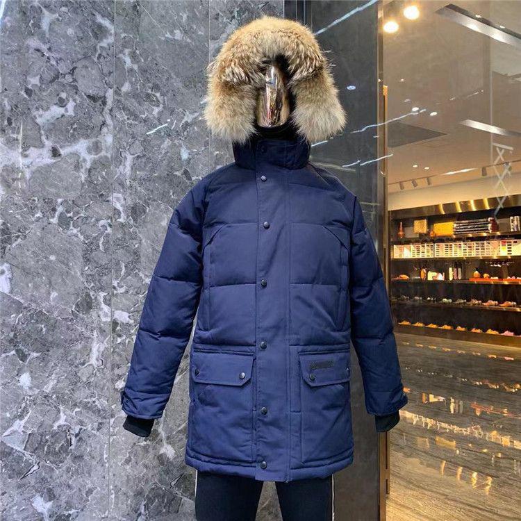 

Fashion Designer Winter Clothings Canada Mens Parkas Goose Jacket Canadian Fw20 Black Gooed Coat Down Women Emory Fur Parkahpic
