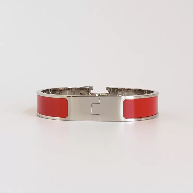 

design Bangle bracelet 12mm Titanium steel sliver buckle bracelet fashion jewelry men and women bracelets size 17/19