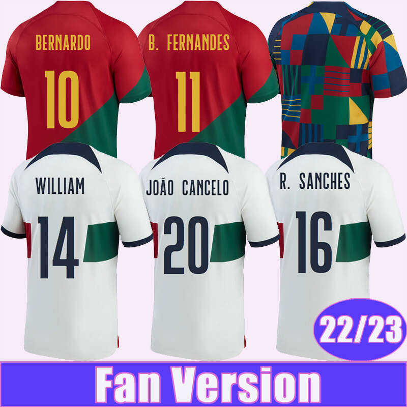 

22 23 JOAO FELIX POrTUGaLs Mens Soccer Jerseys 2022 World Cup National Team BERNARDO PEPE B. FERNANDES J. MOUTINHO WILLIAM Home Away, Qm10180 22 23 home no patch