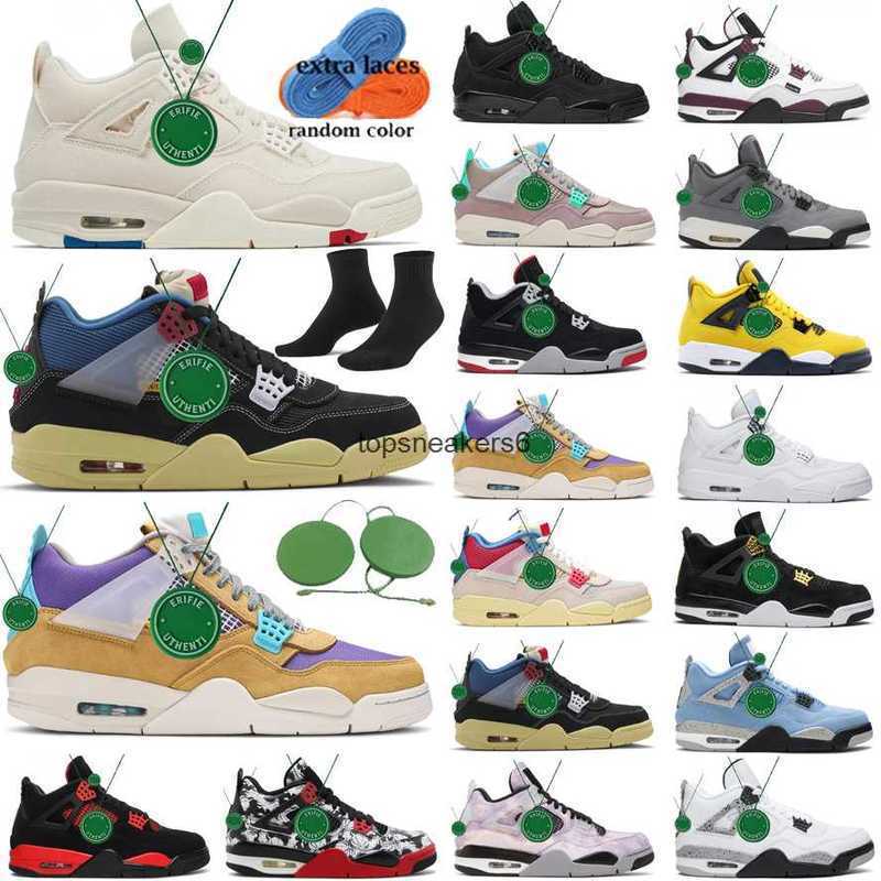 

basketball 4 shoes men women jordens 4s Military Black Cat Sail Red Thunder White Oreo Cactus Jack Blue University Infrared Cool Grey mens 1th., Color # 11