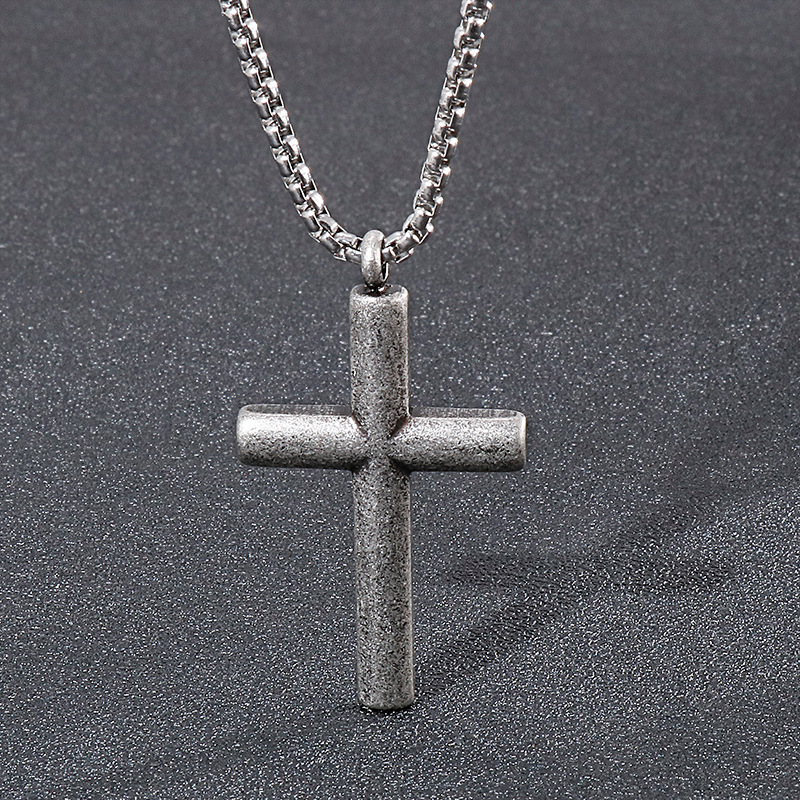 

Classic Cross Pendants Necklace Jewelry Stainless Steel Gold Plated Men Women Lover Gift Religious Jewelry