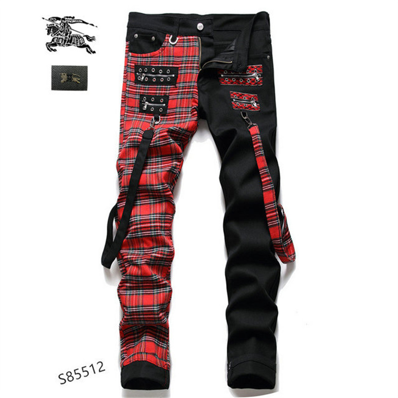 Grey Jeans for Man Designer Skinny Fit Rip Skull Slim Biker Mens Denim Distress Cult Rapper Street Hip Hop Curvy Long Straight Leg Stretch with Hole