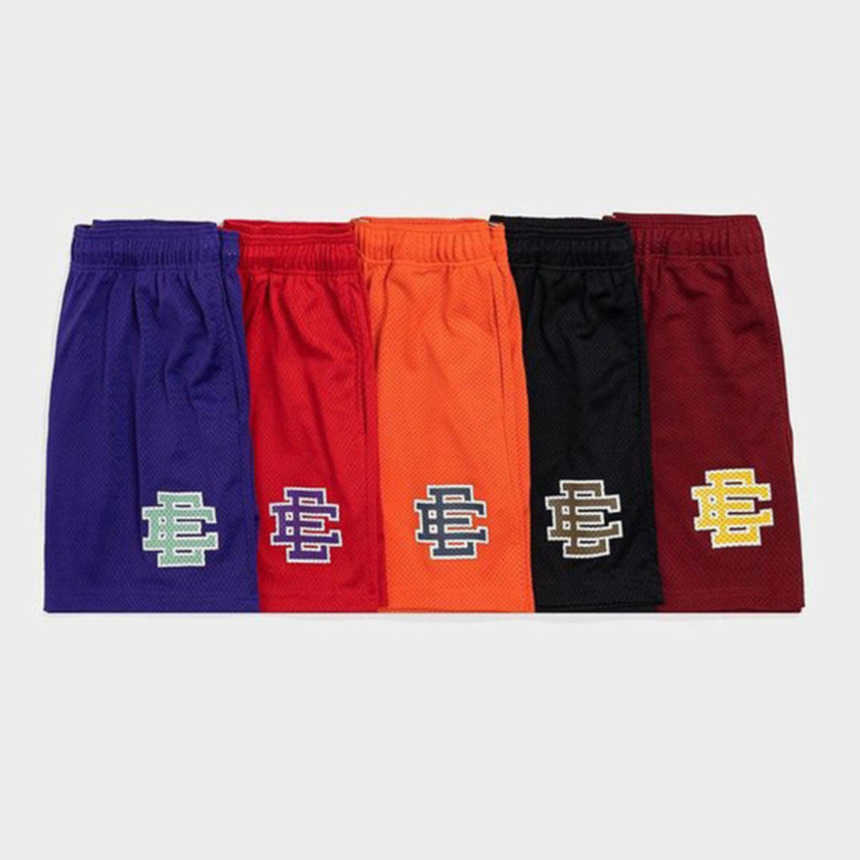 

Eric Emanuel Mens Short Ee Basic Shorts New York City Skyline Classic Fashion Fitness Gym Casual Pant Mesh Breathable Women Beach Sportshort