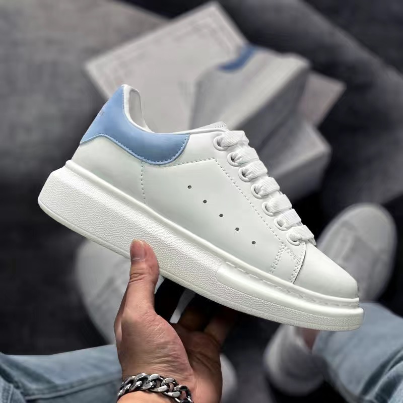 

Ladies dress shoes sneakers ladies casual designer laces fashion platform white men luxury velvet suede leather 35-46, Box