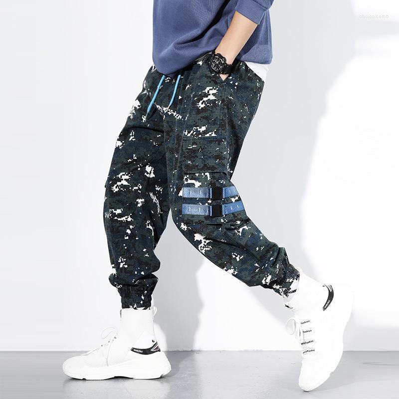 

Men's Pants Men's Militar Camouflage Cargo Men Hip Hop Harem Camo Jogger Ins Tactical Streetwear High Street Male Trouser