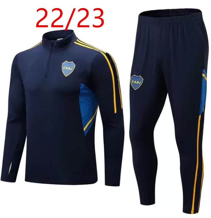 

2022 2023 Boca Juniors version Soccer Jerseys tracksuit MARADONA BENEDETTO MARCOS ROJO CARLITOS DE ROSSI TEVEZ SALVIO 21 22 23 football training suit, Blue