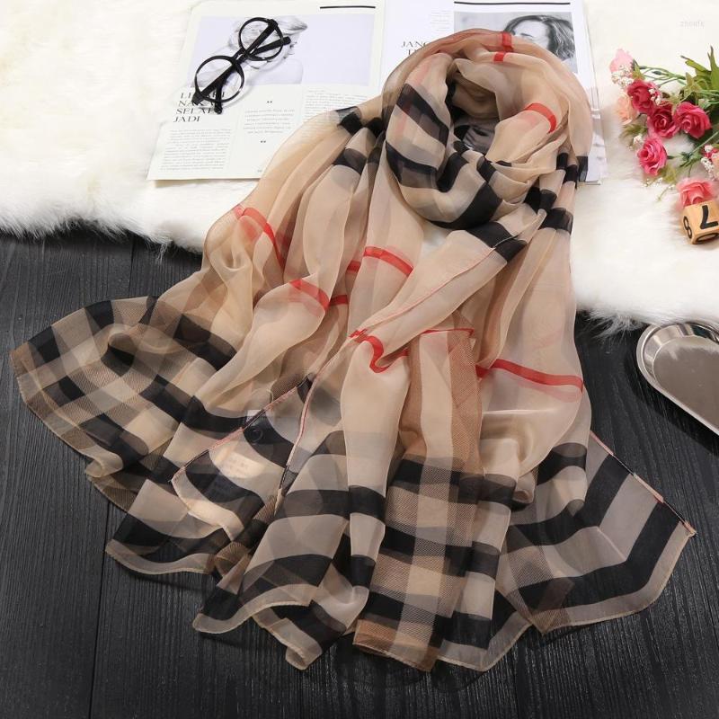 

Scarves Scarf Female Summer Thin Joker Korean Sunscreen Shawl Long Decoration Is Light And