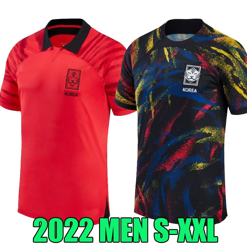 

2022 South Korea soccer jerseys home RED away SON HWANG KIM JEONG SUNG LEE KWON 2023 MAILLOTS FOOTBALL SHIRTS 22 23 national team adult KIDS set kits top thailand