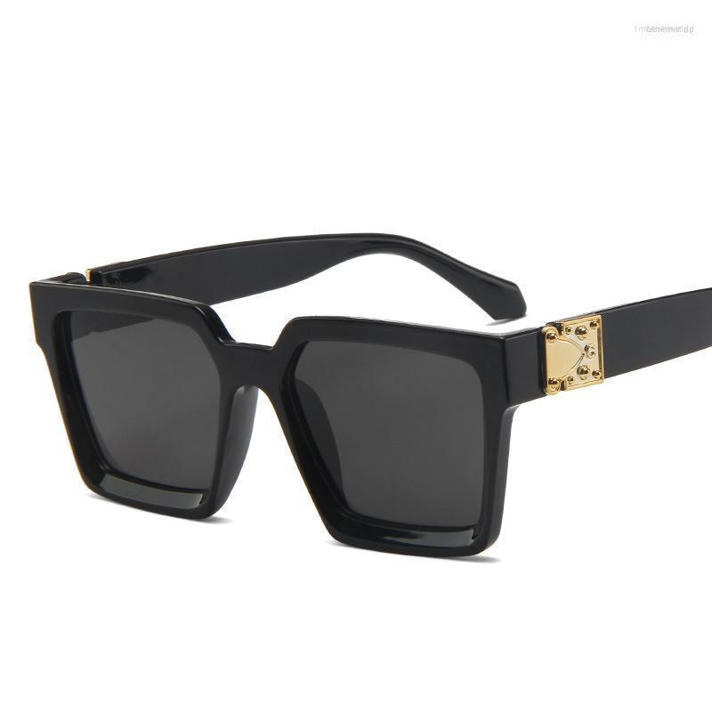 

Sunglasses Ins Glasses Tide Restoring Ancient Ways In Europe And America Wide-brimmed Big Frame GlassesSunglasses
