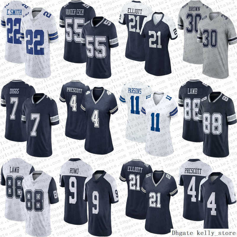 

Jersey Micah Parsons Dak Prescott Dallas''Cowboys''Ezekiel Elliott Stitched''nfl''Jersey, Women