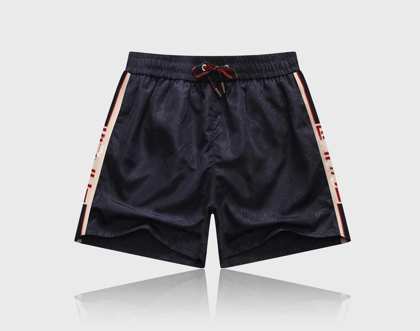 

Men's Shorts Summer Fashion Mens Designer shorts Quick Drying SwimWear Printing Board Beach Pants Men Swim Short Asian size -XXXL 2021, Black