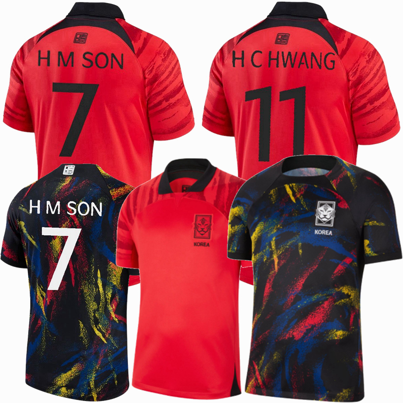 

2022 2023 Korea Soccer Jerseys national team South SON Cho Gue sung In Bum Hwang Ui jo JEONG SUNG KWON home away 22 23 football shirt, Away+2022