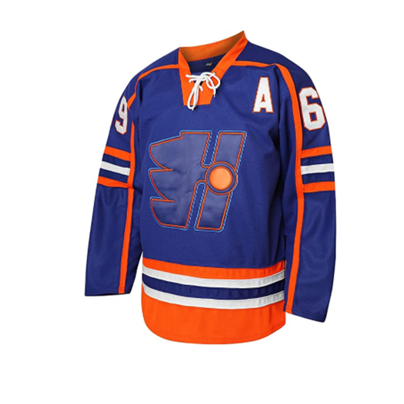 Jersey Custom Hockey Jersey Factory Sale Direct Columbus Blue Veste Breatch Sweat-Absorbing rapide confortable et r←sistant ¢ l'usure