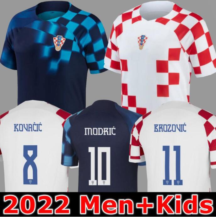 

2022 Croatia MODRIC soccer jerseys national team MANDZUKIC PERISIC KALINIC 22 23 Croazia football shirt KOVACIC Rakitic Kramaric Men Kit uniforms, 2022 home