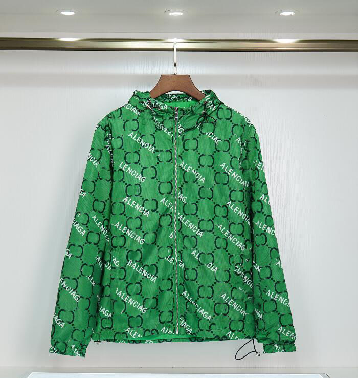 

2022 Fashion designer Mens Jacket full body G letter print Brand joint Outwear Windbreaker Zipper hooded Jackets Coat Outside Sport Men' Luxury Clothing