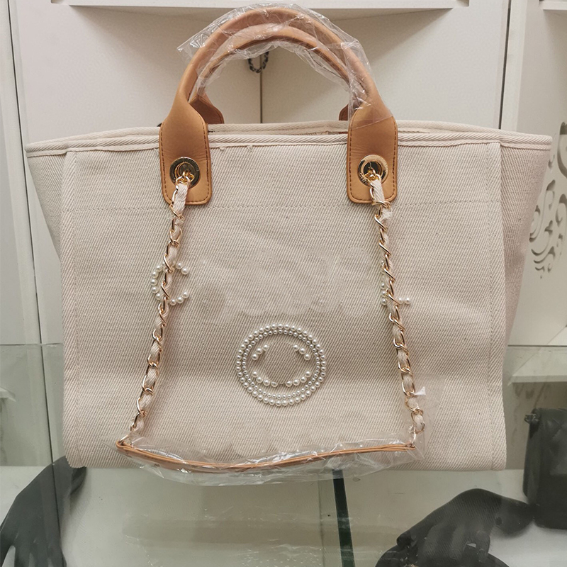 

Luxury Designer travel Shoulder Bag Shopping Beach Bags deauville Genuine leather Women's pearl wallet the tote bag crossbody fashion pochette card handbag, Contact me