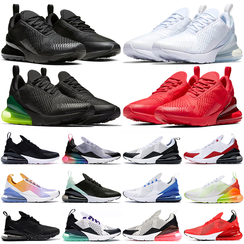 

270 270s running shoes des chaussure men women University Blue Black Volt Core White Rainbow Grape Medium Olive Hot Punch mens trainers, 36-40 barely rose