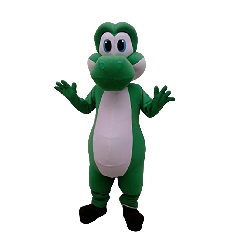 

Adult Yoshi Mascot Costume Dinosaur Customization Of Super Cute, Green