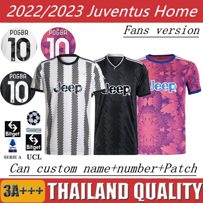 

22 23 POGBA soccer jerseys DI MARIA VLAHOVIC CHIESA LOCATELLI MORATA DE LIGT KEAN Maglia da calcio 2022 2023 juventus men kids kit set football shirts uniform 8882, Player version