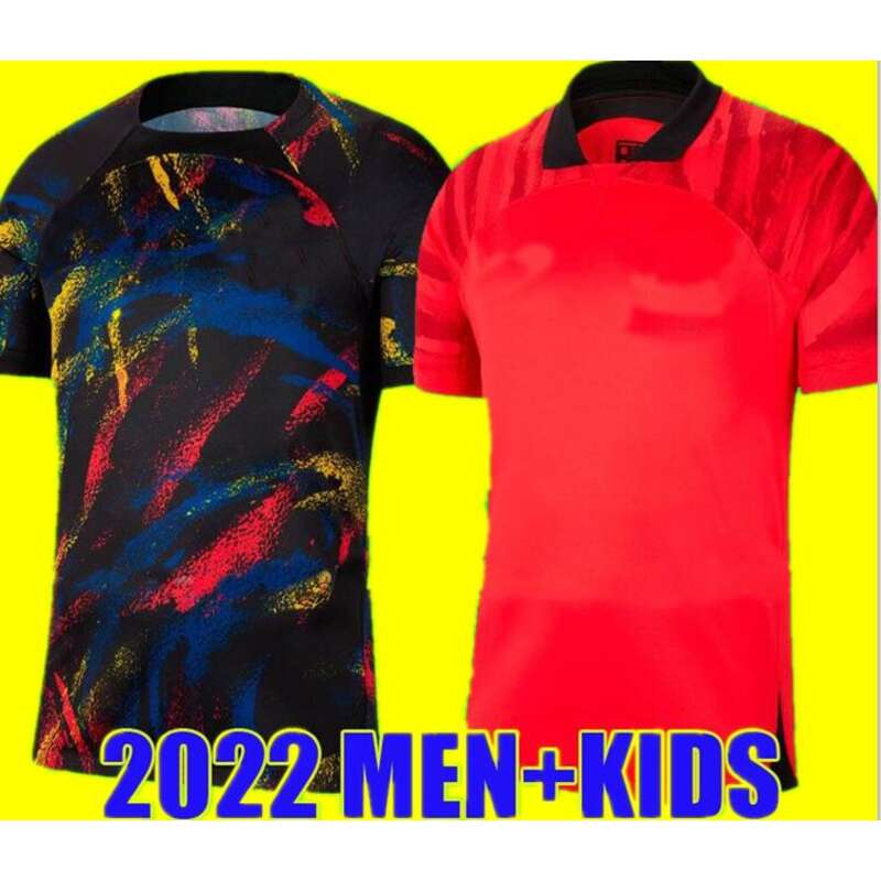 

South 2022 Korea Soccer Jerseys Home Away Son Hwang Kim Jeong Sung Lee Kwon 2023 Jersey Football Shirts Kids Red 22 23 National Team Adult