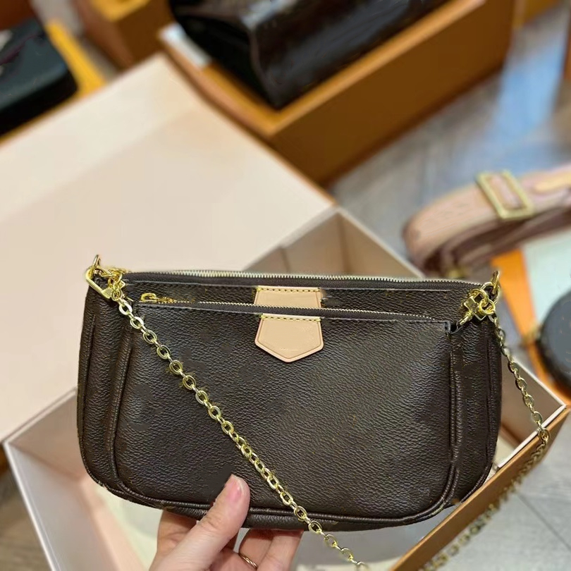 

black shoulder bag with gold chain men leather purse for women luxuries designer womens bag cardholder multi pochettes makeup lady vintage brown over the cross body, 4 ask me for pictures