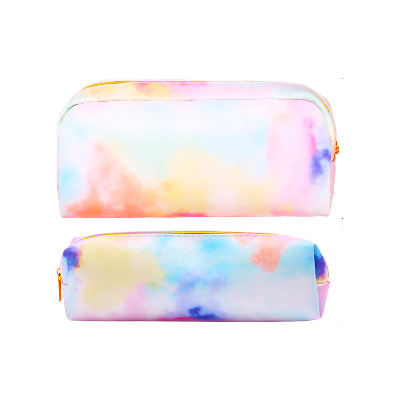 Colorful Gradient Pencil Bags Watercolor Pen Pouch Marker Bag Waterproof Slim Wear-Resistant Polyester for School Office Business 1223075-image-799790745