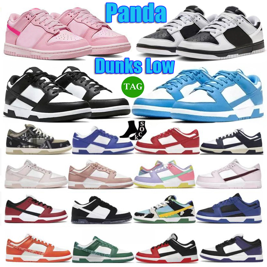 

Panda Jogging Dunks SB Low Running Shoes For Men Women Gym Pink Sneakers Black Archeo Grey UNC Coast Summit White Chunky Parra Green Paisley Mens Trainers Size 36-47, Dk (28)36-45