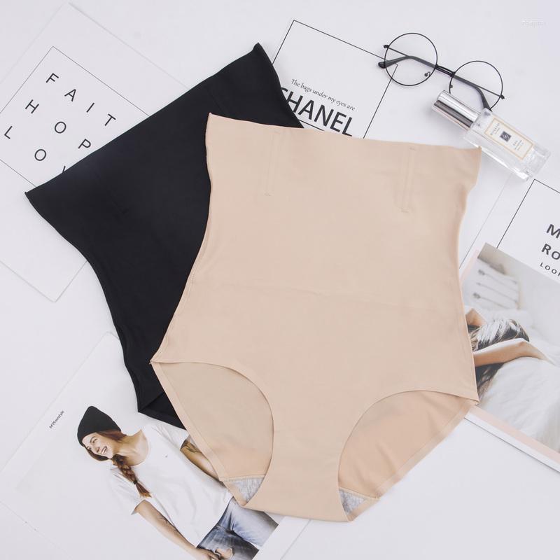 

Women' Shapers Women' High Waist Shapewear Women Slimming Shaper Seamless BuLifter Tummy Control Panties Lady Ice Silk Modeling Panty, Black